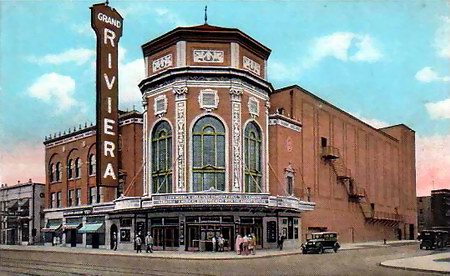 Riviera Theatre - POST CARD VIEW
